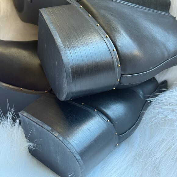 Bar III Gabby Ankle Booties Black - Size 10 - Picture 7 of 8